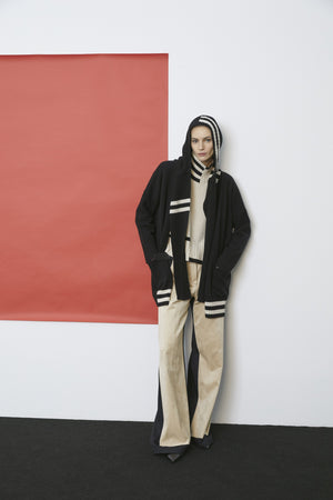 Pier Antonio Gaspari Tennis Stripe Turtleneck