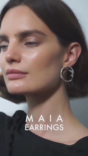 
            
                Load and play video in Gallery viewer, Demarson Maia Earrings
            
        