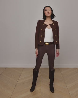 
            
                Load and play video in Gallery viewer, L&amp;#39;Agence Madilyn Double Breasted Knit Jacket
            
        