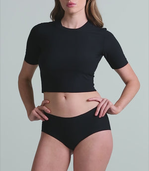 
            
                Load and play video in Gallery viewer, Commando Butter Cropped Tee
            
        