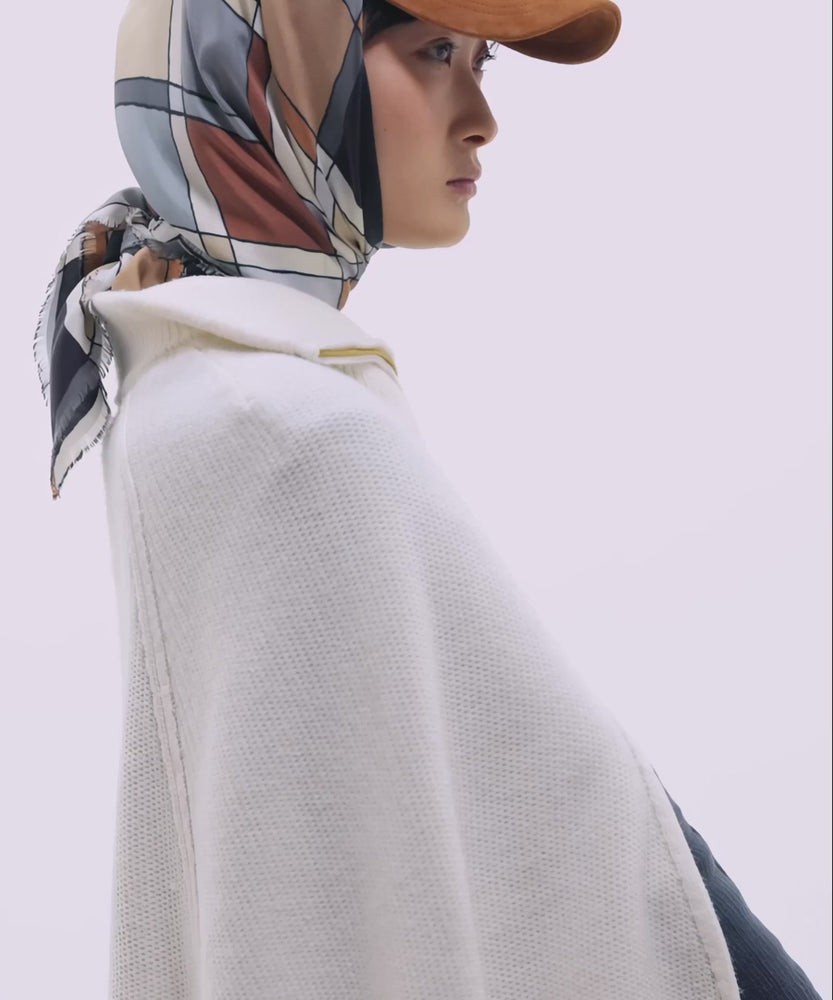 
            
                Load and play video in Gallery viewer, Echo Windowpane Silk Square Scarf, Available in 3 Colors
            
        