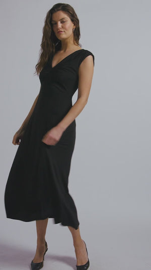 
            
                Load and play video in Gallery viewer, Derek Lam 10 Crosby Isabel Rouched Sleeveless Dress
            
        