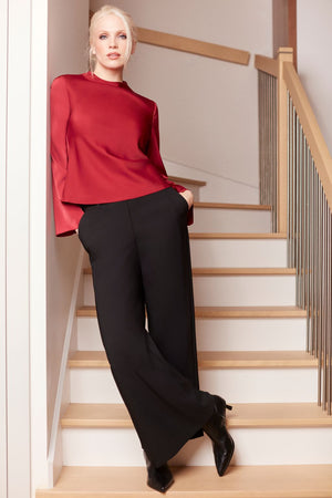 iltm (i love tyler madison) Lindsay Satin Bell Sleeve Top