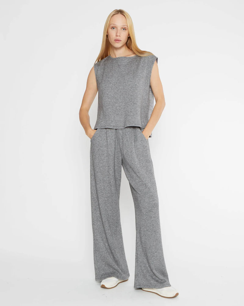 Ripley Rader Sweater Knit Lounge Pant, Heather Grey