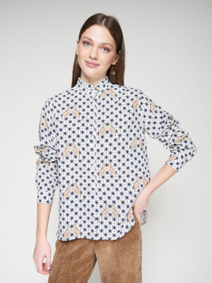 Vilagallo Andy Leopard Blouse