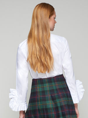 Vilagallo Shirt with Ruffled Cuffs