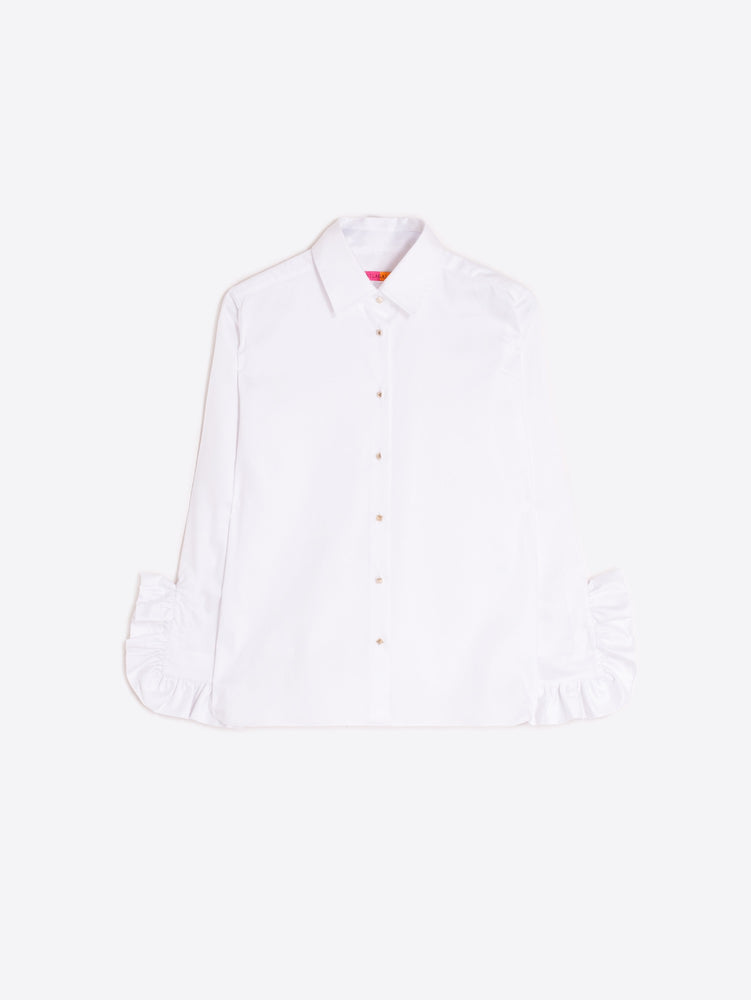 Vilagallo Shirt with Ruffled Cuffs