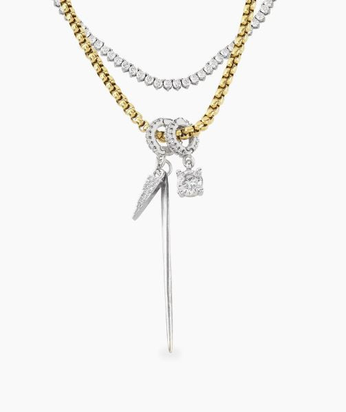 Artizan Joyeria Herradura Signature Spiga Tennis Layered Necklace Set