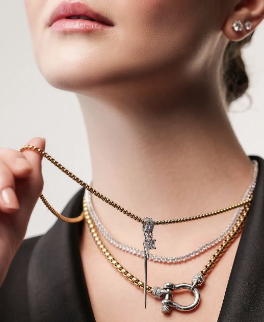 Artizan Joyeria Herradura Signature Spiga Tennis Layered Necklace Set