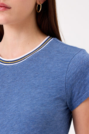Goldie Lewinter Classic Ringer Short Sleeve Tee