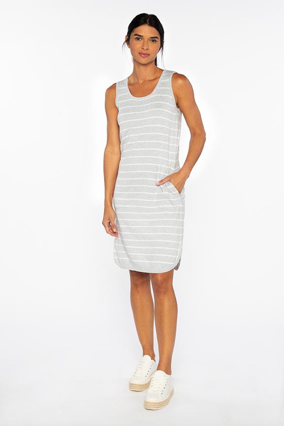 Kinross Stripe Tank Dress, Available in 2 Colors