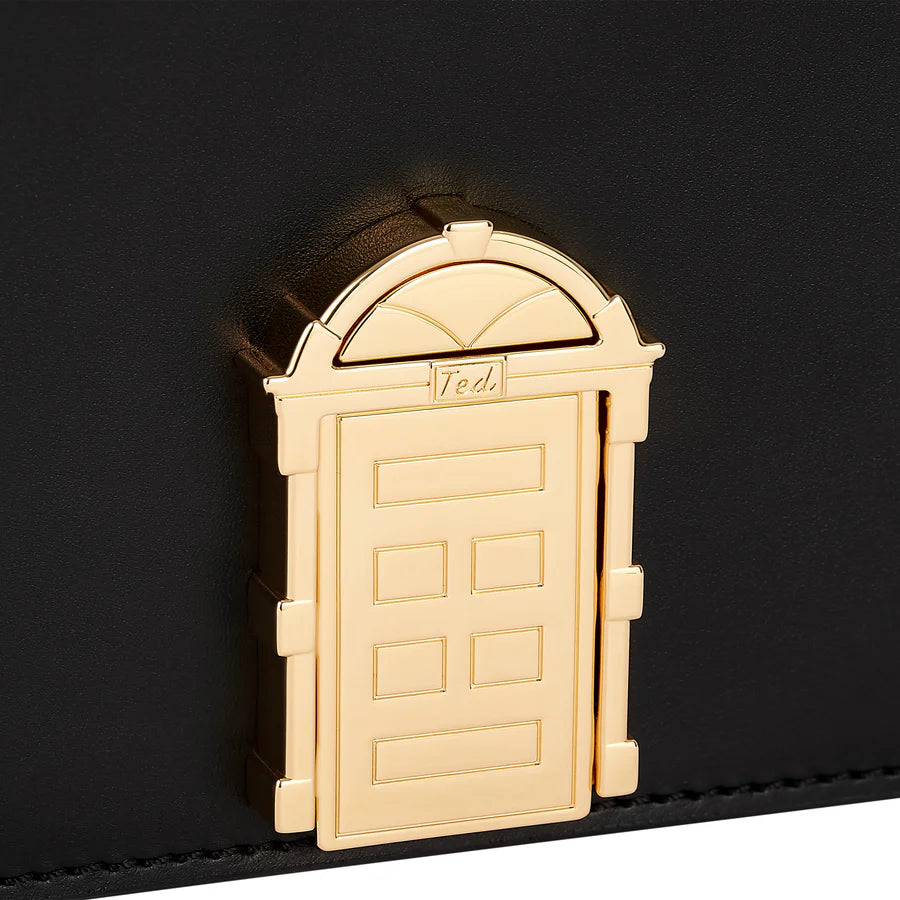 Ted 1942 Medium Crossbody Door Bag, Black