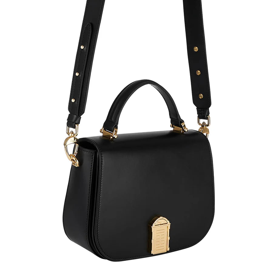 Ted 1942 Medium Crossbody Door Bag, Black