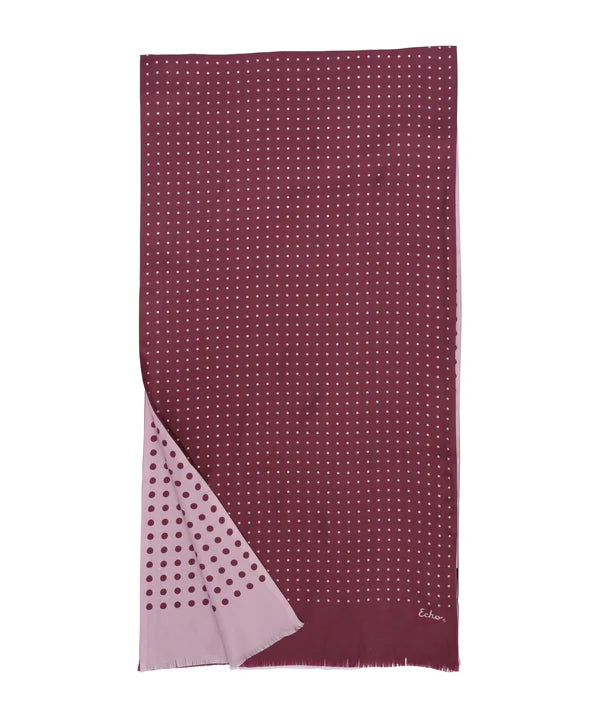 Echo Tubular Silk Dot Scarf, Available in 2 Colors