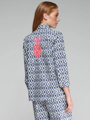 Vilagallo Poline Ikat Blouse