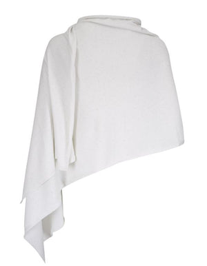 Kinross Sequin Wrap, Ivory