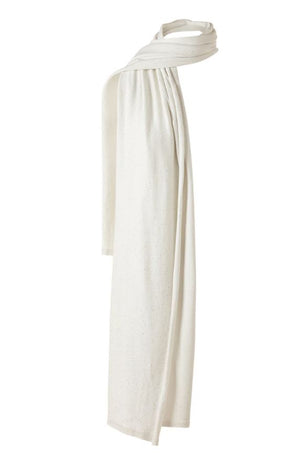 Kinross Sequin Wrap, Ivory