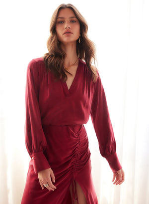 Fifteen Twenty Trista V-Neck Blouse