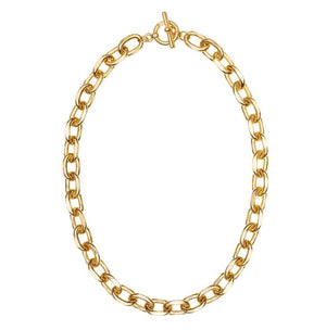 Janis Savitt Link Chain Toggle Necklace