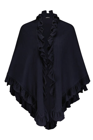 
            
                Load image into Gallery viewer, Minnie Rose Ruffle Shawl
            
        