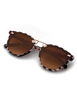 
            
                Load image into Gallery viewer, Krewe Beau Nylon Harlequin 18K Rose Sunglasses
            
        