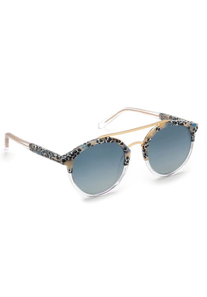 Krewe Dante Milano to Crystal 24K Mirrored Sunglasses