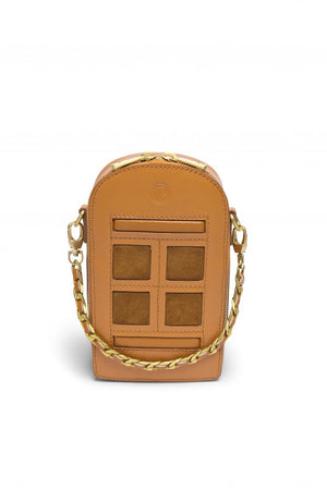 My Name is TED Mini Door Bag, Tan