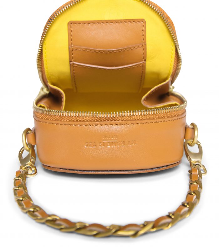 My Name is TED Mini Door Bag, Tan