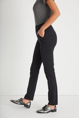 Anatomie Jamie Lee Straight Leg Pant, Black