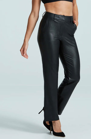 
            
                Load image into Gallery viewer, Commando Faux Leather Trouser
            
        