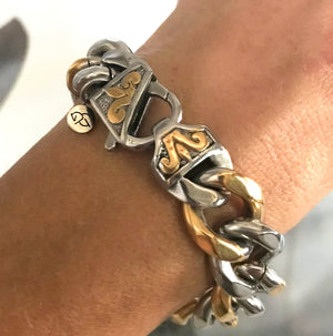 AtelierCG Dash Link Bracelet, Available in 2 Colors