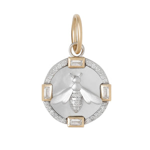 Liza Beth Jewelry Bridgette Bee Charm, Available in 2 Sizes