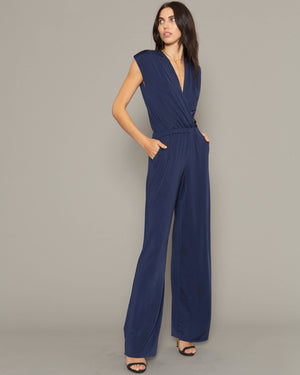 Ripley Rader Classic Jumpsuit, Navy – Intrigue Fine Apparel