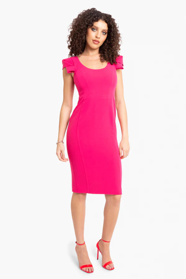 
            
                Load image into Gallery viewer, Black Halo Amelie Sheath Dress
            
        
